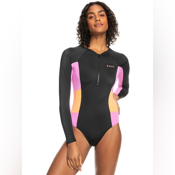 Roxy Fitness - Long Sleeve One-Piece Swimsuit for Women 🏄🏻 - Picture 6 of 7